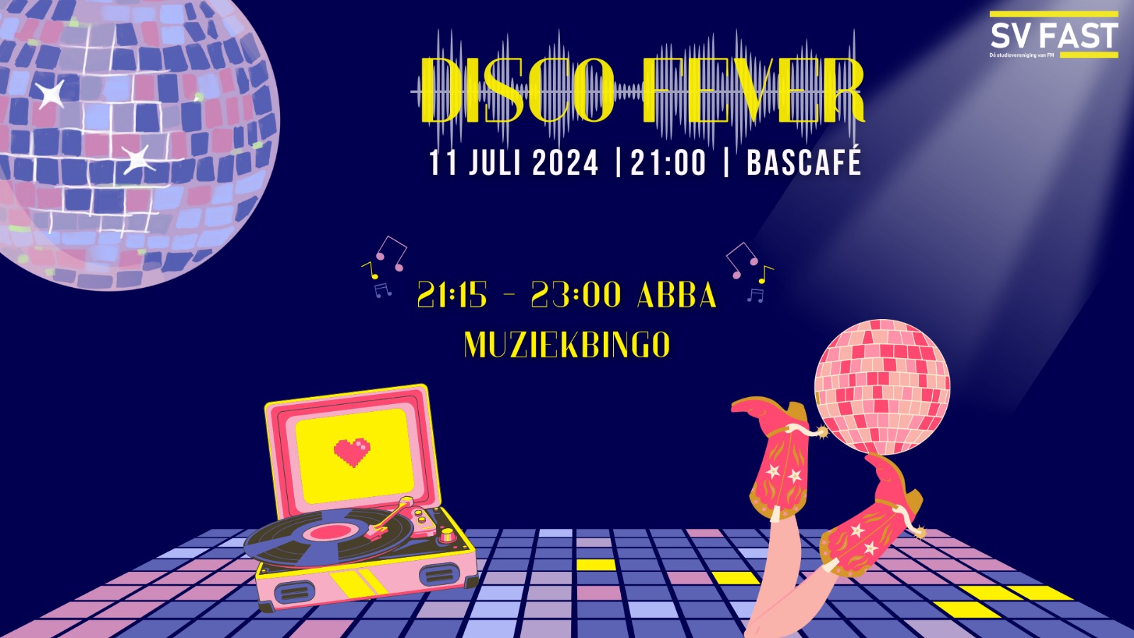 Maandelijkse borrel: Disco fever