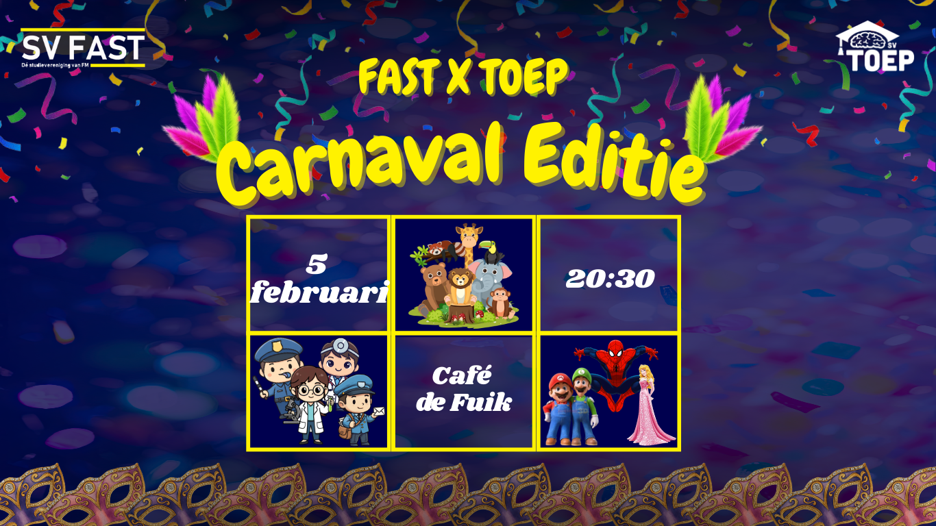 SV FAST X TOEP Carnaval Editie 